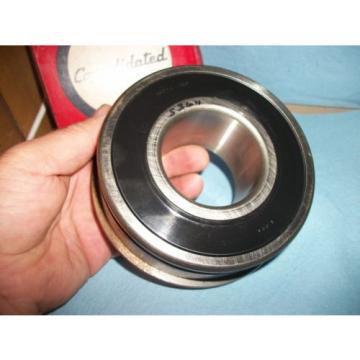 FAG New Single Row sealed Ball Bearing with snap ring.has surface rust. new