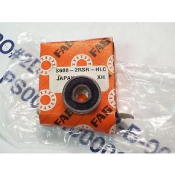 608RS S608-2RSR-HLC  SINGLE ROW BALL BEARING NEW FAG