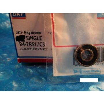 SKF R4 2RS1 C3, Single Row Radial Bearing (=2 MRC R4ZZ, NSK, FAG)