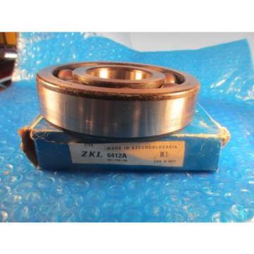 ZKL Czechoslov​akia 6412A, 6412 Deep Groove Bearing (=2 Fag,SKF, MRC Fafnir 412)