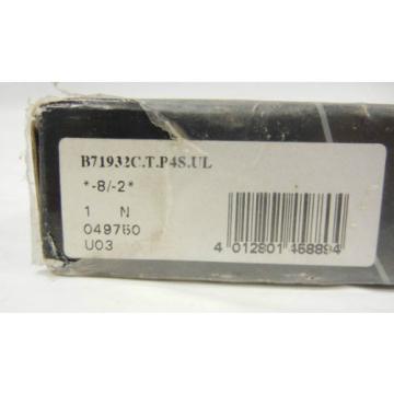 FAG B71932C.T.P4S.UL AEROSPACE/SUPER PRECISION ANGULAR CONTACT BALL BEARING, NEW