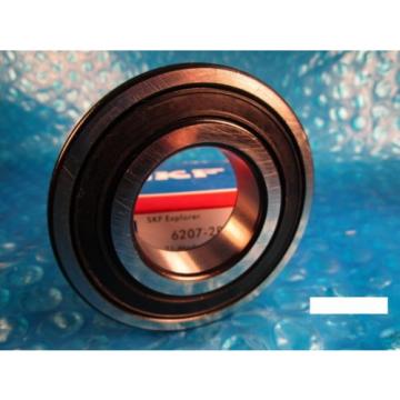 SKF 6207 2RS1, Deep Groove Ball Bearing(=2 Fafnir Timken 207, NTN VV, NSK, FAG)