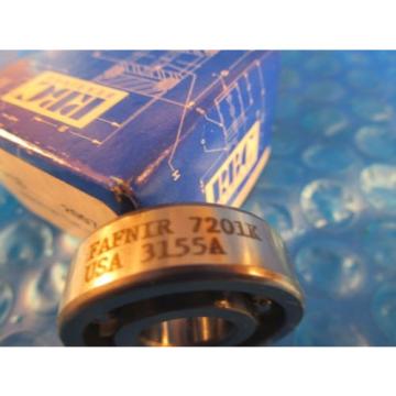 RBC 7201K, Angular Contact Ball Bearing, USA, (=2 Fafnir, SKF, Koyo, FAG)