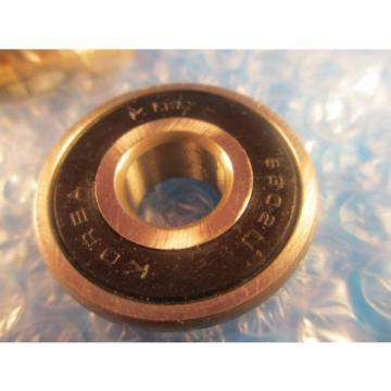 KBC, FAG, HANWHA 6302UU 6302 UU, Deep Groove Bearing (=SKF 2RS JEM,Fafnir 302PP)