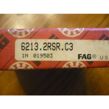 New Fag 6213.2RSR.C3 Bearing