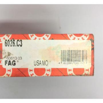 FAG Bearing 6026.C3 6026  16061303 1N