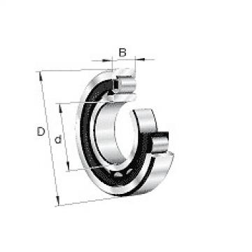 NU2218E.M1.C3 FAG Cylindrical Roller Bearing Single Row