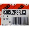 Fag 6305.2RSR.C3 Deep Groove Ball Bearing 25 x 62 x 17 mm ! NEW !