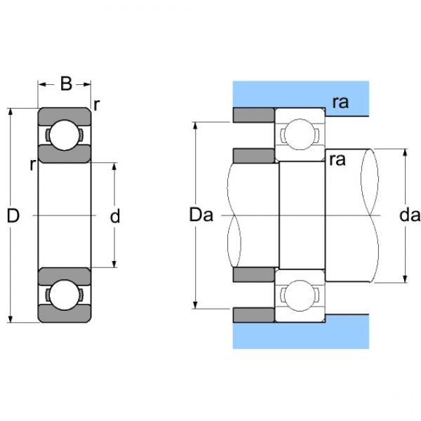 6244 NTN SPHERICAL ROLLER NTN JAPAN BEARING #5 image