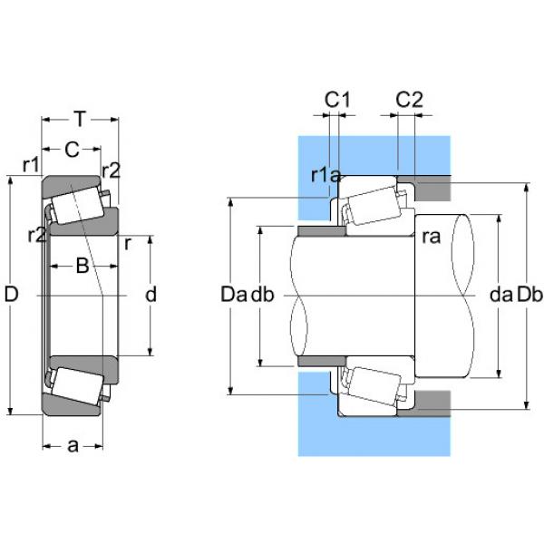 4T-T7FC050 NTN SPHERICAL ROLLER NTN JAPAN BEARING #5 image