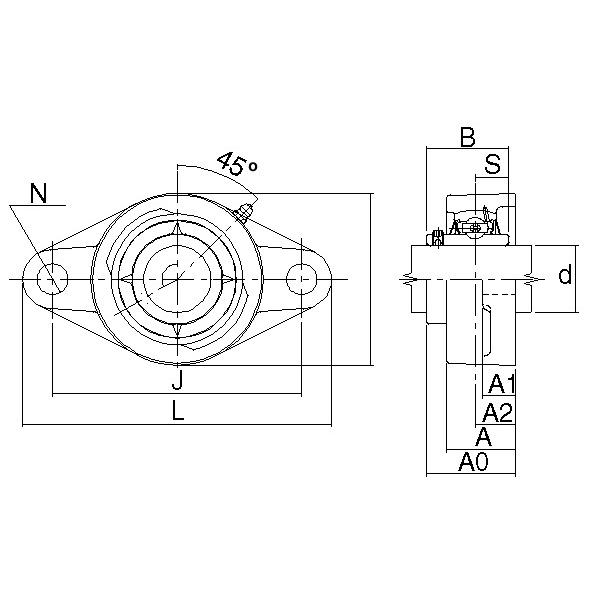 UCFLU-1.1/4S NTN SPHERICAL ROLLER NTN JAPAN BEARING #5 image