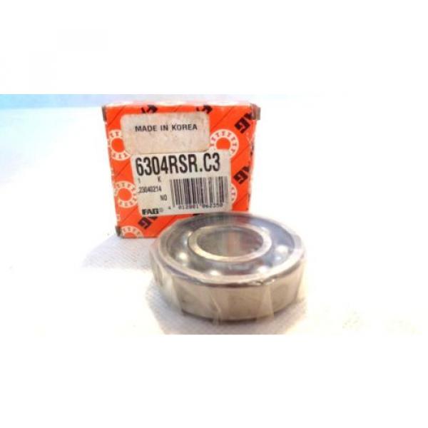 NEW IN BOX FAG 6304RSR-C3 BALL BEARING #4 image