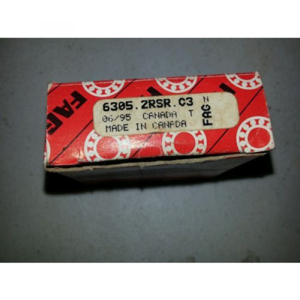 FAG Ball Bearing, Part # 6305.2RSR.C3 *NIB* #4 image