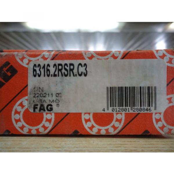 FAG 6316 2RSR C3 Bearing #4 image