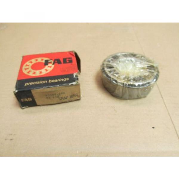 NIB FAG S35082RSC3 BEARING RUBBER SEALED w/ SNAP RING S3508 2RS C3 40x80x30.2 mm #3 image