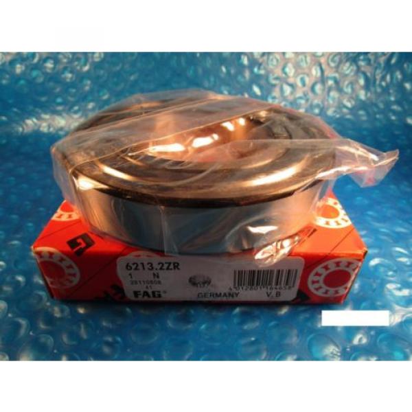 Fag 6213-2ZR, Single Row Ball Bearing(=2 SKF 2Z, NSK ZZ, NTN, Fafnir 213) #1 image