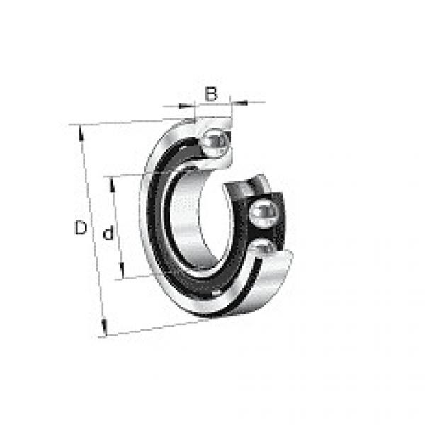 7207-B-MP-UA FAG Angular contact ball bearing #5 image