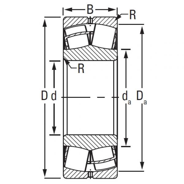 Timken TAPERED ROLLER 23252EJW507C08     #5 image