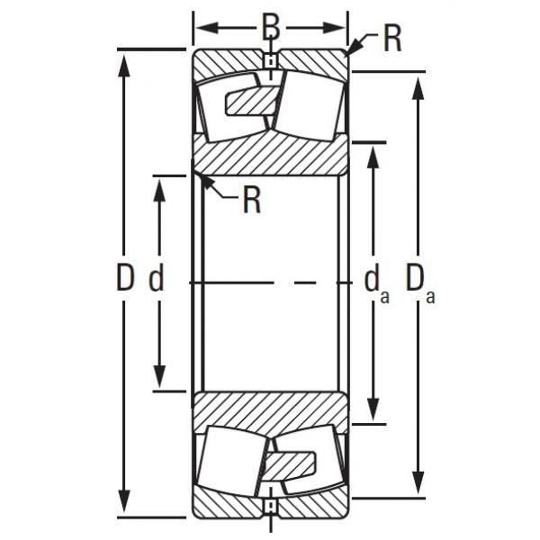 Timken TAPERED ROLLER 22318EMW33W800C4     #5 image