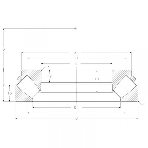 Timken TAPERED ROLLER 29376EM     #5 image